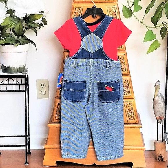 Overall Jeans & Top 2T Looney Tunes Tweetie NWT - Picture 2 of 7